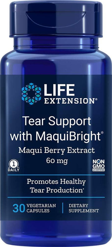 Tear Support with MaquiBright 60 mg, 30 Vegetarian Capsules-Pack-2
