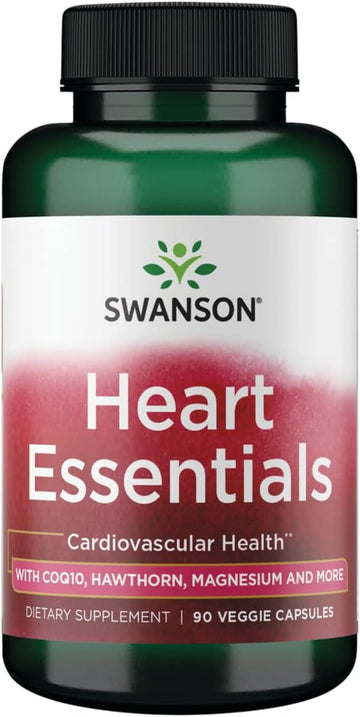 Swanson Heart Essentials 90 Veg Capsules