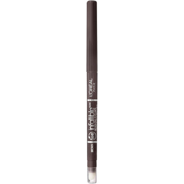 L'Oreal Paris Makeup Infallible Never Fail Original Mechanical Pencil Eyeliner With Built In Sharpener, Brown, 0.008 Oz