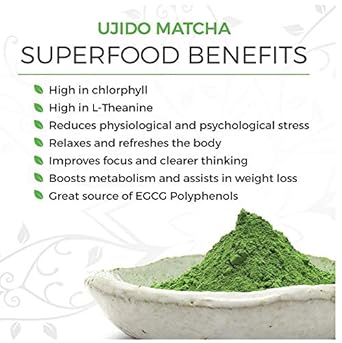 Ujido Japanese Matcha Green Tea, Summer Harvest (16 Oz)