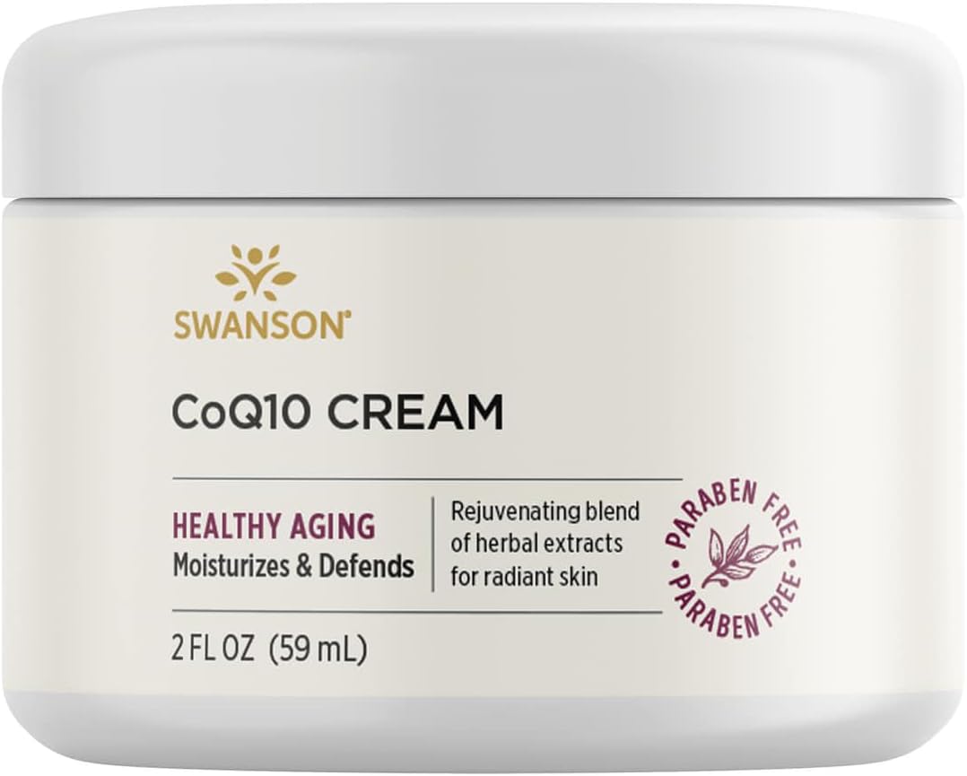Swanson Coq10 Cream 2 Fl Ounce (59 Ml) Cream