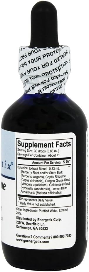 Energetix Core Berberine Blend 2 Fl Oz