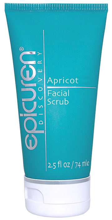 Epicuren Discovery Apricot Facial Scrub, 2.5 Fl Oz Beige With Dark Brown Flecks
