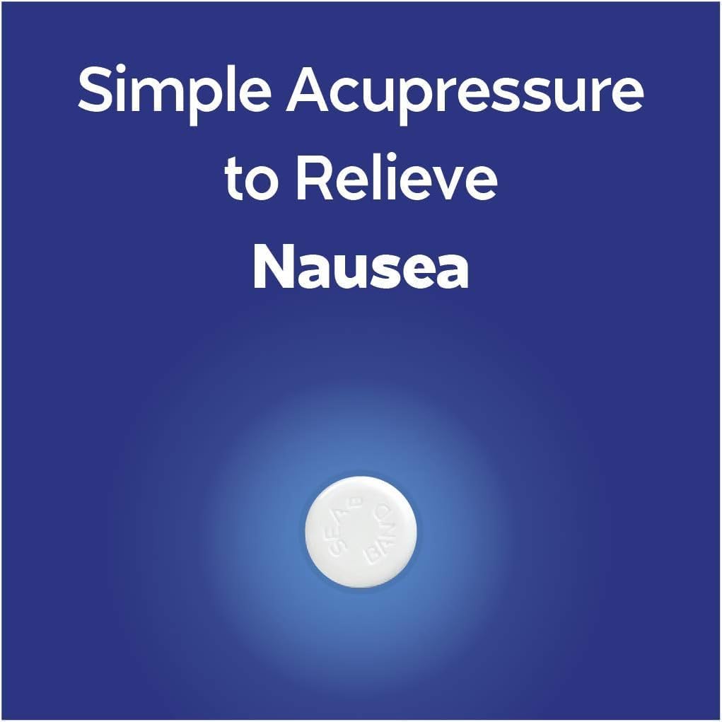 Sea-Band Anti-Nausea Acupressure Wristband For Motion Sickness, Child Size, 2 Pairs : Health & Household