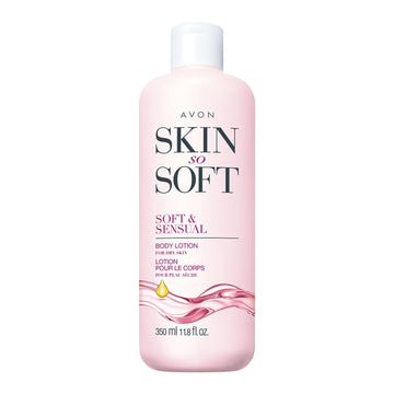 Skin So Soft Soft & Sensual Body Lotion With Argan Oil – 24+ Hour Moisturization, Spicy Floral Jasmine Scent, Dermatologically Tested, 11.8 Fl. Oz