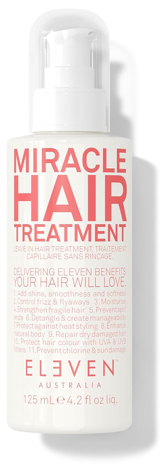 Eleven Australia Miracle Hair Treatment Protect & Repair Hair Before Styling - 4.2 Fl Oz