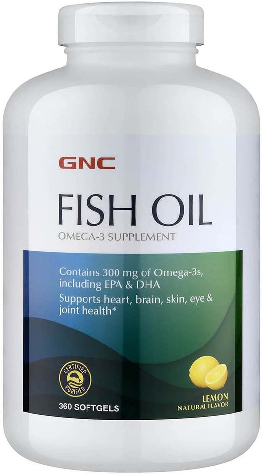 Gnc Fish Oil 90 Softgel Caps