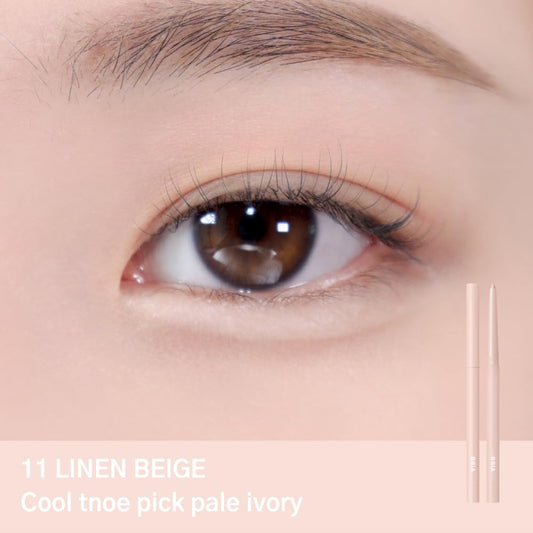 Bbia Last Auto Gel Eyeliner 17 Color – Multi-Use Longwear & Waterproof Mechanical Eye Liner Easy Drawing With Smooth Texture Smudge-Resistant Shadow & Glitter Vegan Korea Eye Makeup (02 Jazz)