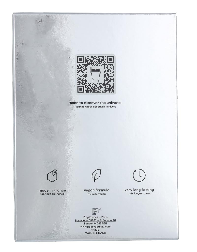 Invictus Platinum By Paco Rabanne For Men 3.4 Oz Eau De Parfum Spray : Beauty & Personal Care