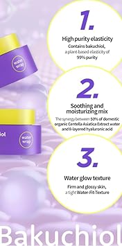 Charmzone Bakuchiol Waterwrap Tension Cream – Korean Skincare Retinol Alternative With 99% Bakuchiol, Pore Refining, 8-Layer Hyaluronic Acid For Firming, Anti-Aging, Hydration (1.69 Fl. Oz / 50 Ml) : Beauty & Personal Care