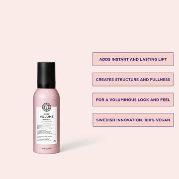 Maria Nila Pure Volume, Vitamin B5 Gives Volume To Thin & Fine Hair, 100% Vegan & Sulfate/Paraben Free