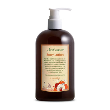Just Nutritive Body Lotion - Best Lotion For Your Body With Skin Loving Goodness - Tucuma Butter And Black Currant Seed Oil Nourish And Replenish Your Skin - 16 Oz
