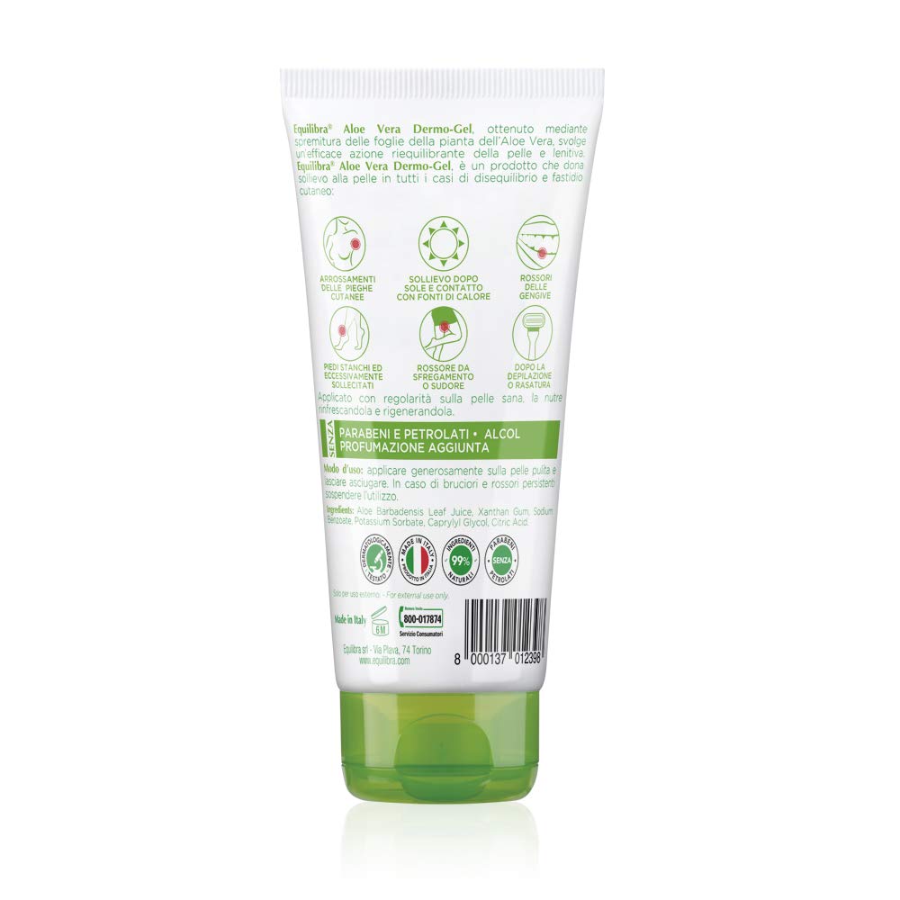 Equilibra Aloe Dermo Gel - 1 Product, 75 Ml : Beauty & Personal Care