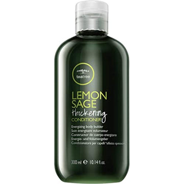 Tea Tree Lemon Sage Thickening Conditioner, Builds Body + Boosts Volume, For Fine Hair