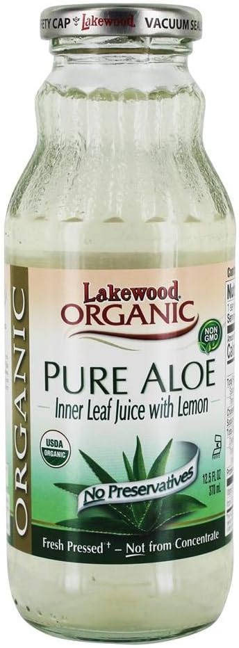 Lakewood Organic Fresh Pressed Pure Aloe (1 X 12.5 Fl Oz)