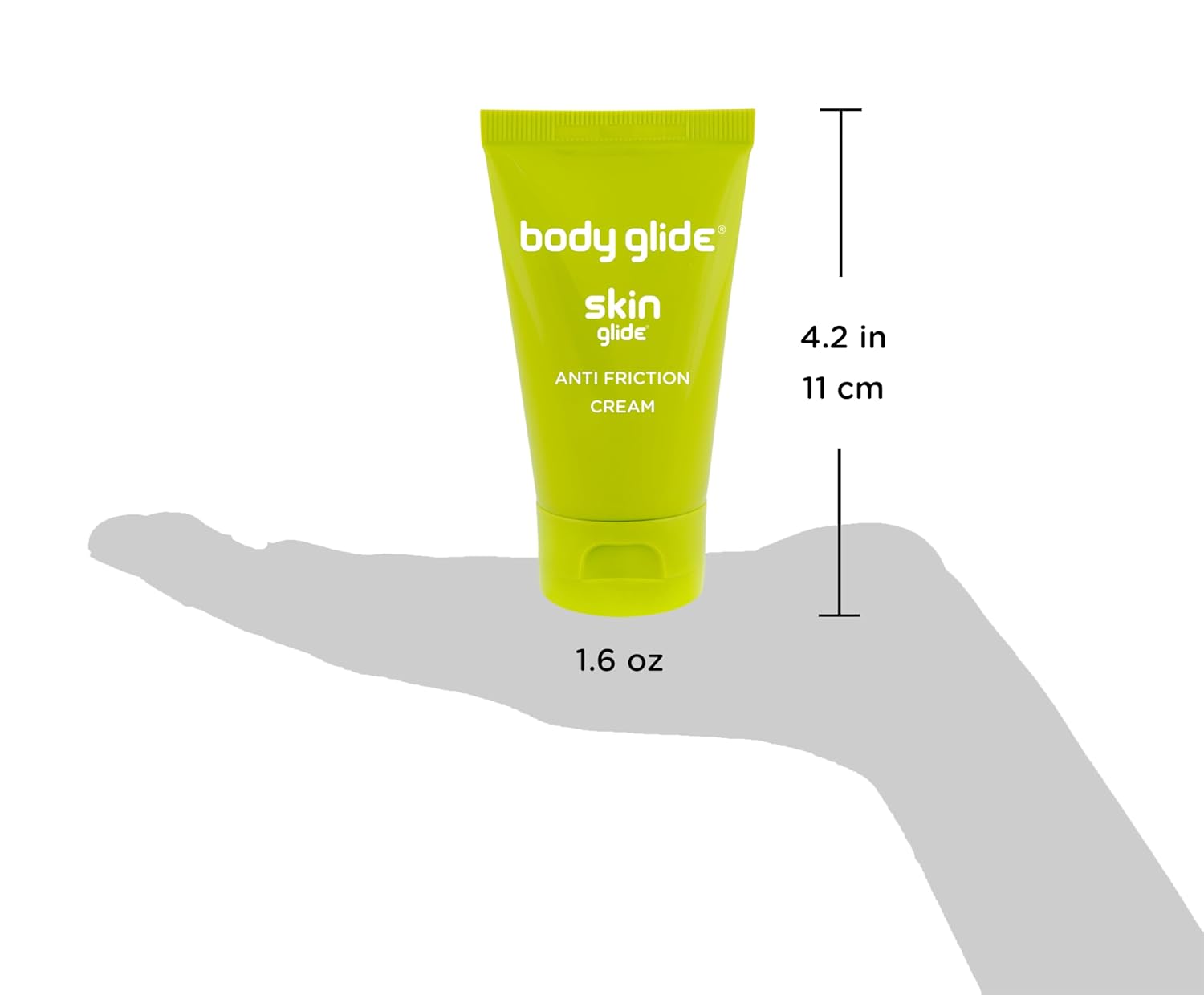 Body Glide Skin Glide Anti Friction, Anti Chafing Cream Helps Prevent Rubbing Leading To Chafing, Blisters & Irritation | Anti Chafe For Thighs, Feet, Groin, Butt, Nipples, Neck, Waist & More | 1.6Oz : Beauty & Personal Care