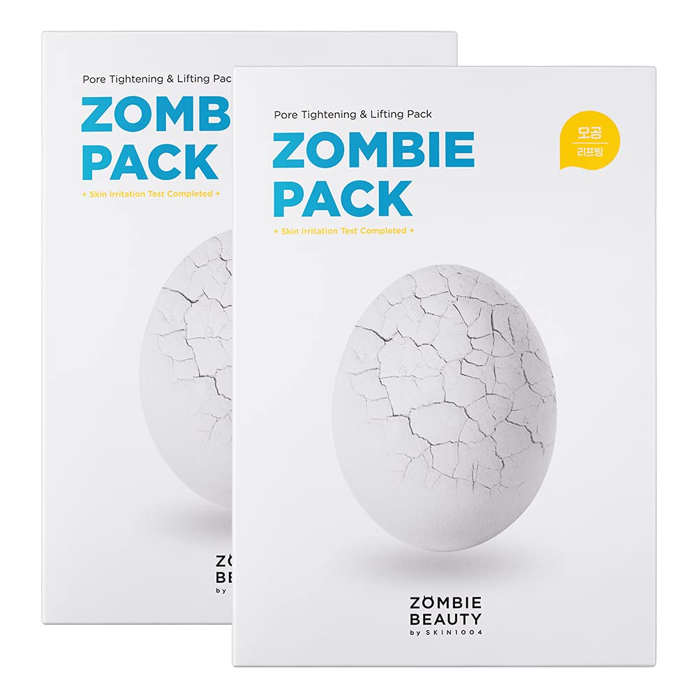 Skin1004 Hydrating Zombie Pack For Acne,Hydrating,Wrinkles (2Boxes - 8Ea)