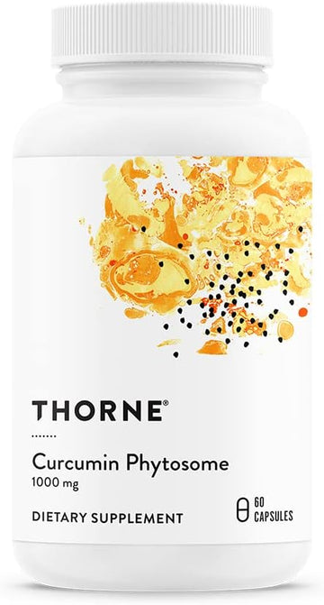 THORNE Curcumin Phytosome 1000 mg (Meriva) - Clinically Studied, High Absorption - Supports Healthy Inflammatory Response in Joints, Muscles, GI Tract, Liver, and Brain - 60 Capsules - 30 Servings