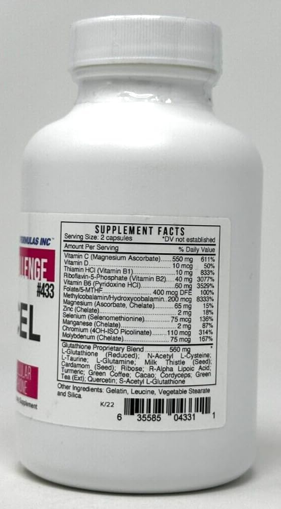 Systemic Formulas: #433- Gcel : Health & Household