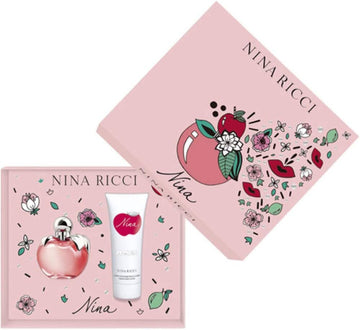 Lextase Nina Ricci For Women 3 Pc Gift Set 2.7Oz Edp Spray, 0.17Oz Edp Spray, 3.4Oz Body Lotion