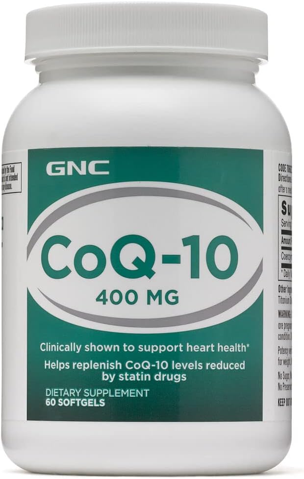 Gnc Coq-10 400Mg | Supports Heart Health | 60 Count