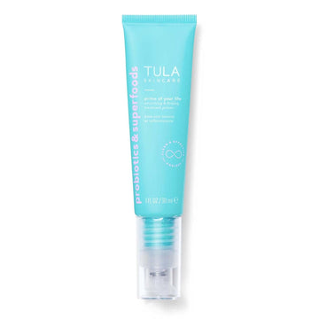 Tula Skin Care Prime Of Your Life Smoothing & Firming Treatment Primer - Skincare-First Treatment Primer That Delivers A Plumped Up, Radiant Soft Focus Finish, 1 Fl. Oz