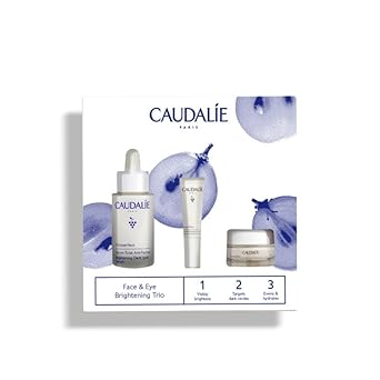 Caudalie Dark Spot Brightening Trio Set - Vinoperfect Brightening Dark Spot Serum Full Size + 2 Free Travel-Size Products