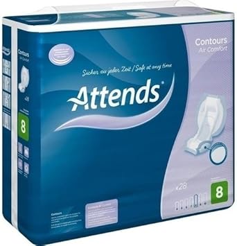 Attends Contours Air Comfort 8, 28 Piece
