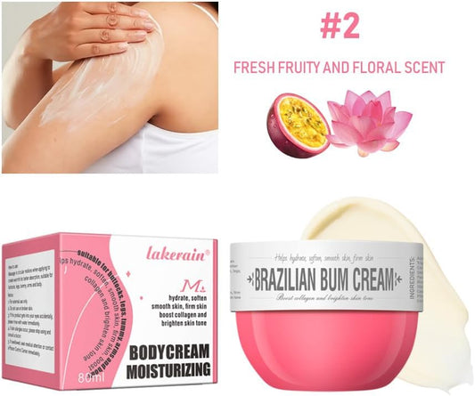 Bum Bum Cream, Moisturizing Body Cream Brighten Body Skin Repair, Smoothing Bum Cream, Lift, Firm, And Reduce Cellulite For A Beautiful Derriere, Long-Lasting Fragrance Bum Bum Cream 80Ml(#3)