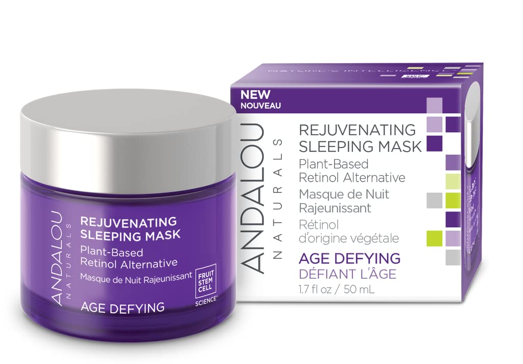 AGE DEFYING Plant Based Retinol Alternative Rejuvenating Sleeping Mask