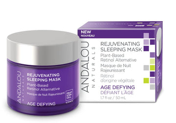 AGE DEFYING Plant Based Retinol Alternative Rejuvenating Sleeping Mask