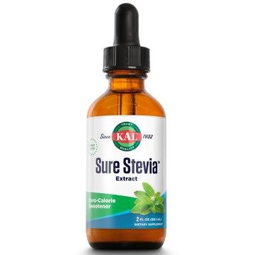 KAL Sure Stevia Liq Extract  | Best-Tasting, Zero Calorie, Low Glycemic | For Baking & Adding to Beverages | 385 Servings