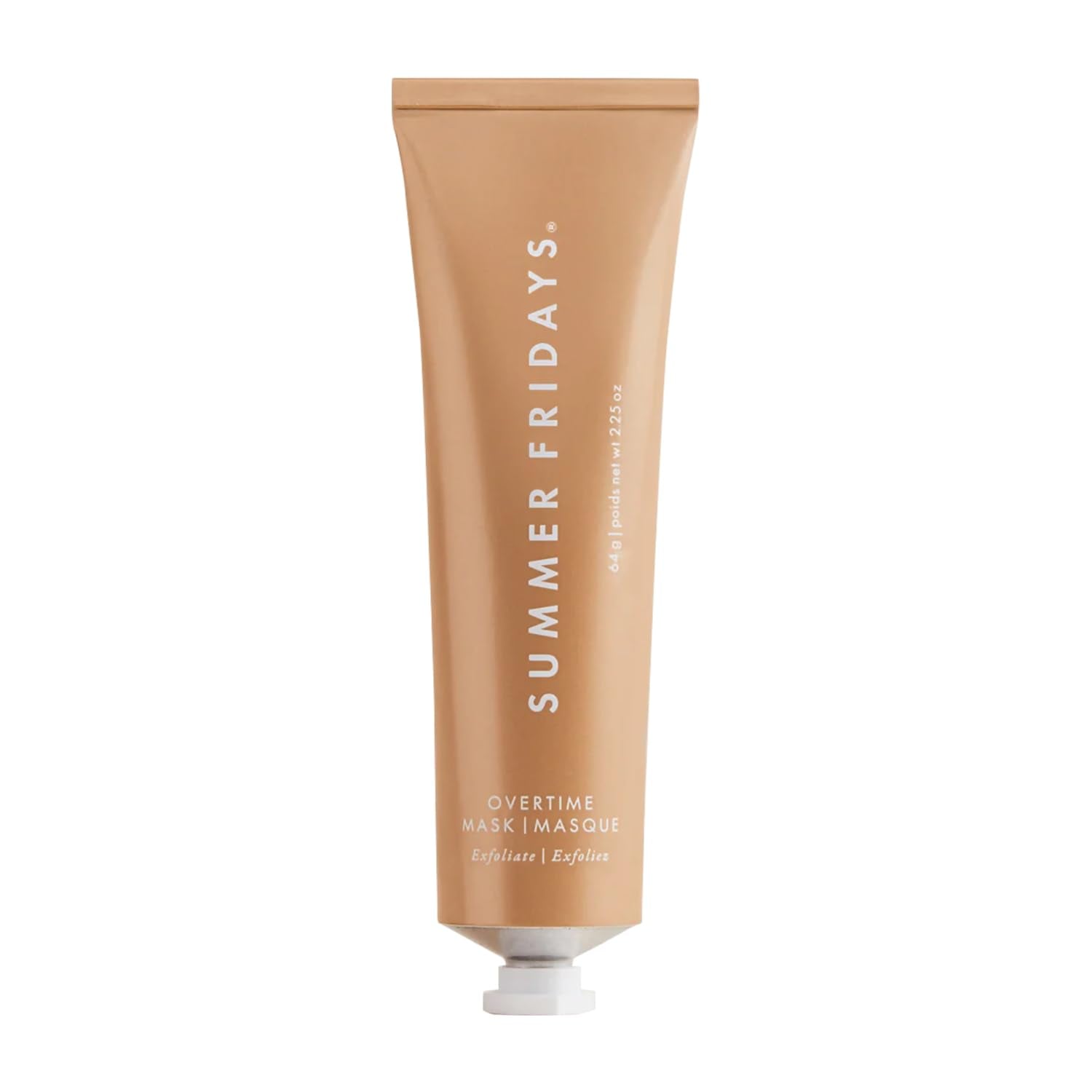 Summer Fridays Overtime Mask - Clarifying + Exfoliating Face Mask - Helps Brighten Dull Or Congested Skin With Pumpkin & Apricot Seed Powder (2.25 Oz)