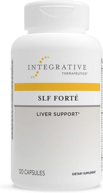 Integrative Therapeutics Slf Forte - Gallbladder And Liver Support* - Milk Thistle, Vitamin C, Artichoke Extract, Turmeric, Choline & Dandelion Root - Gluten Free - Dairy Free - Vegan - 120 Capsules