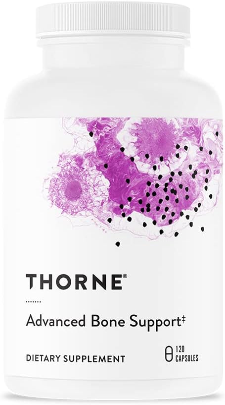 Thorne Advanced Bone Support‡ - (Formerly Oscap) - Bone Health Supplement With Calcium And Vitamin D - 120 Capsules