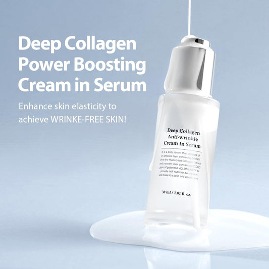 Sungboon Editor Deep Collagen Anti-Wrinkle Cream In Serum | Collagen & Niacinamide Face Serum For Women | Hydrating For Sensitive Skin | Glass Skin Korean Skincare