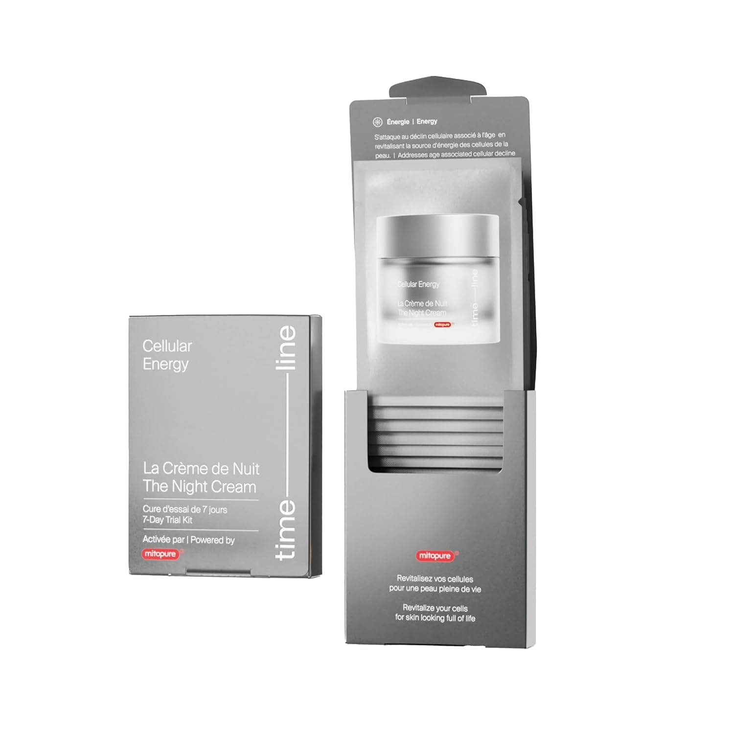 The Night Cream (7-Day Trial) Powered By Mitopure (Urolithin A), Healthy Aging Face Cream, Clinically Proven To Reduce The Apparance Of Fine Lines And Wrinkles, All Skin Types And Genders