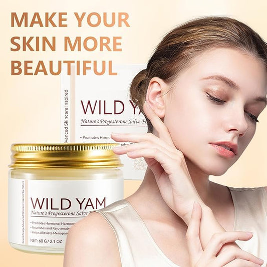 Wild Yam Cream – Natural Hormone Balance for Menopause Relief & Menstrual Comfort(60Grms)