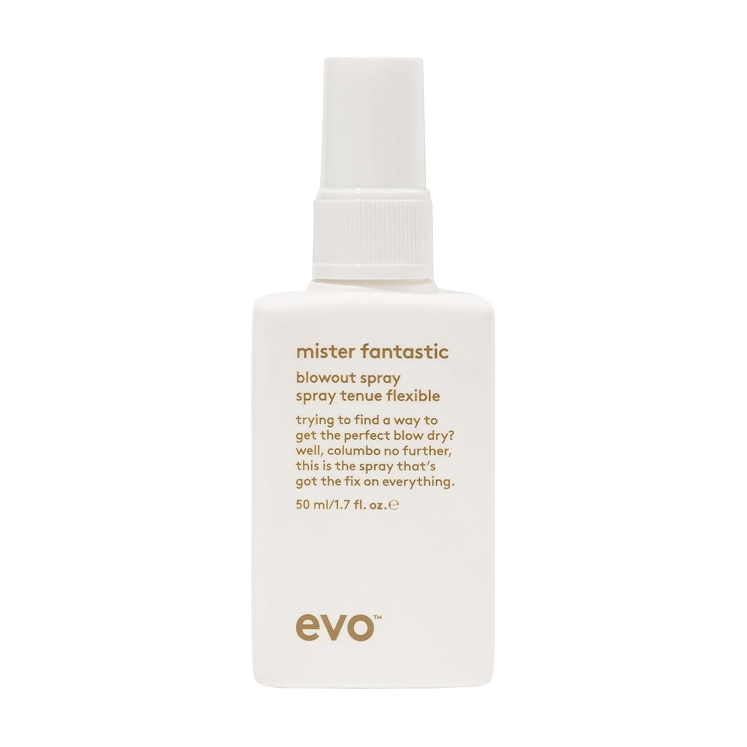 Evo Mister Fantastic Blowout Spray - Improves Style, Builds Body & Reduces Blow-Drying Time - Heat Protection Styling Spray