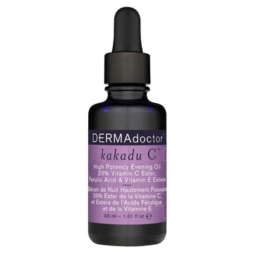 Dermadoctor Kakadu C High Potency Evening Oil 20% Vitamin C Ester, Ferulic Acid & Vitamin E Esters, 1.01 Fl Oz