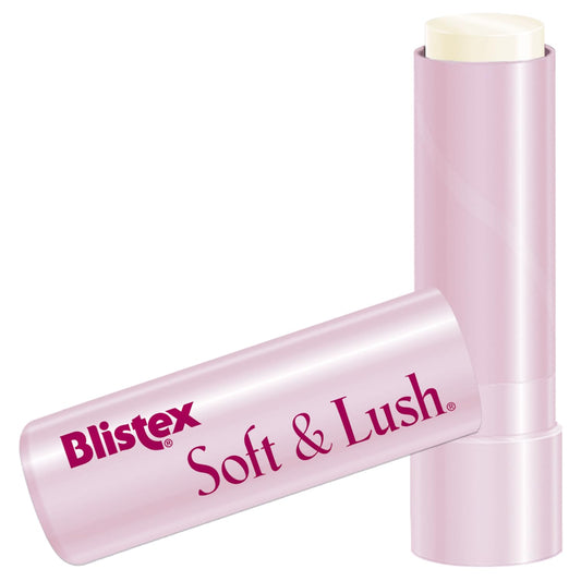 Blistex Soft & Lush Lip Protectant, 0.13 Ounce Tube – Softens & Conditions, Creamy Smooth Texture, Hydrating Lip Balm, Daily Lip Hydration