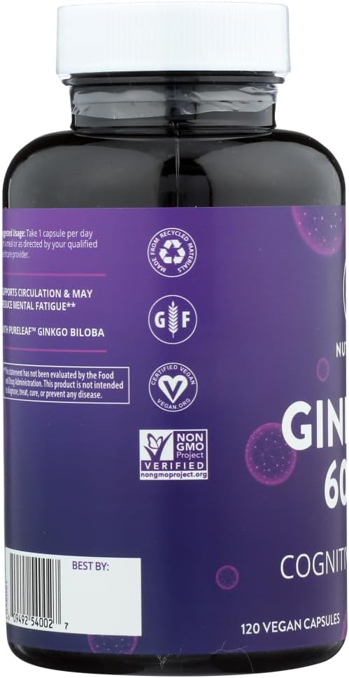 Ginkgo Biloba 60 Mg 120