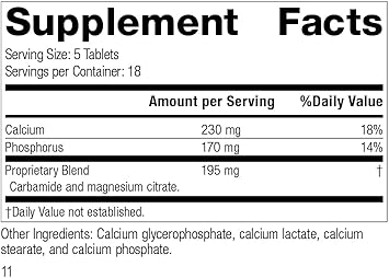 Standard Process Calsol - Provides Skeleton, Digestive, Muscle, And Gallbladder Support With Whole Food Calcium, Phosphorus, And Magnesium Citrate - Vegan, Vegetarian, Gluten Free - 90 Tablets