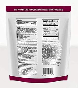 Konsyl Original Formula Psyllium Fiber 14.2 oz (402g)- Packaging May Vary - Pack of 6 : Health & Household