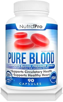 Nutrapro Blood Pressure Supplements – Healthy Heart, Cholesterol Level, Blood Pressure Support.With Hawthorn.Blood Pressure Pills For Natural Anti-Hypertension And Remain In Bp Zone.90 Capsules