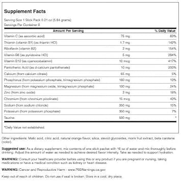 Swanson Simply Hydrate Electrolyte Mix - Sugar-Free Orange Flavor - 8 Packets | Advanced Electrolyte Blend | Convenient On-The-Go Solution
