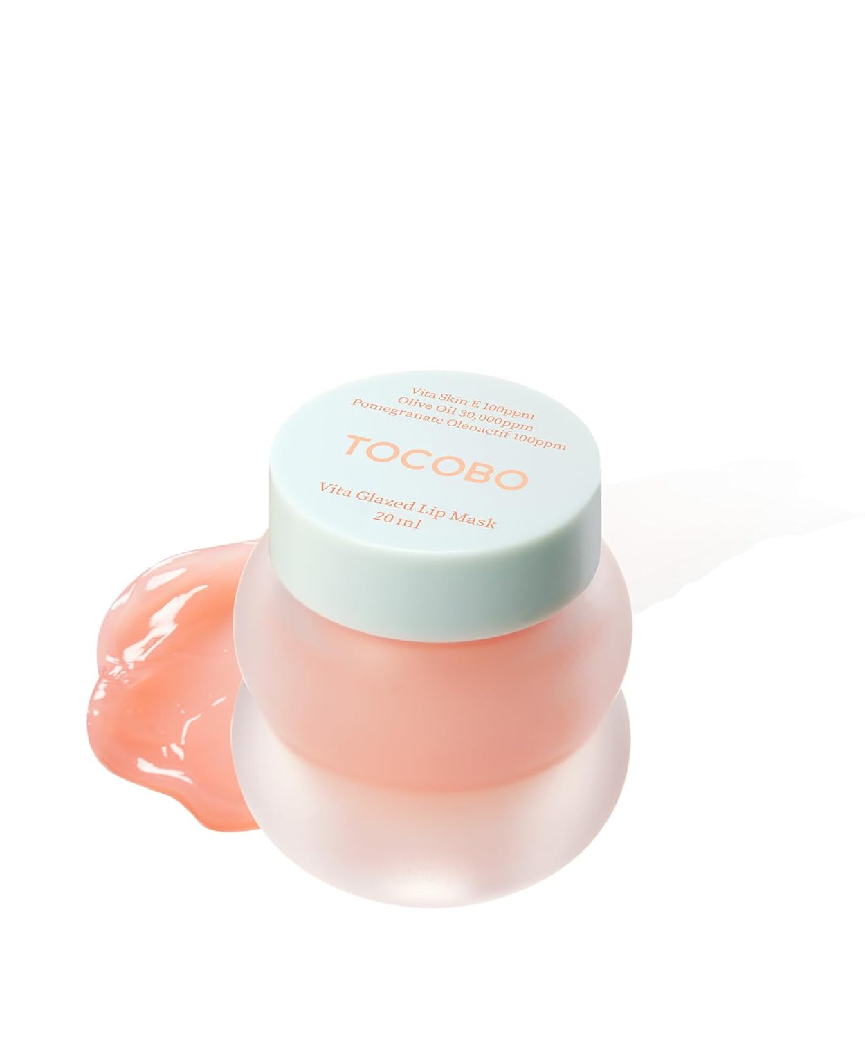 Tocobo Vita Glazed Lip Mask 20Ml / 109.5G, Super Moisturizing Night Lip Care, Glazed And Easy Washable Texture That Melts Into Lips