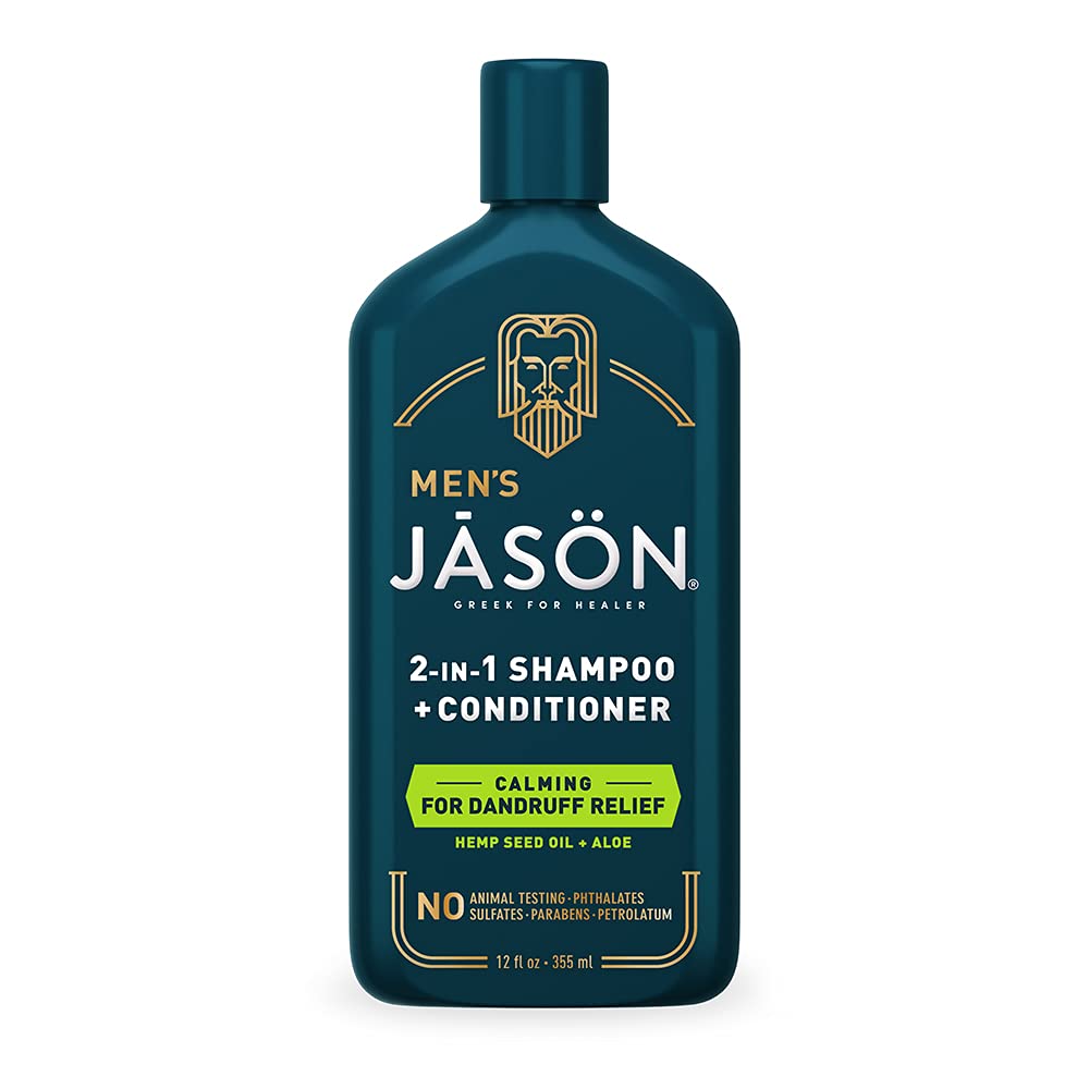 Jason Men's Calming 2-in-1 Shampoo and Conditioner, 12 oz