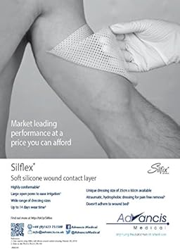 Silflex - Silicone Contact Layer Dressing 12Cm X 15Cm (X10)