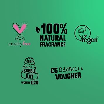 Original Source x Oddballs Gift Set, Mint & Tea Tree Shower Gel, Oddballs Bobble Hat, Gifts for Men, Birthday Gift, 100 Percent Natural Fragrance, Vegan, Cruelty Free : Amazon.co.uk: Beauty